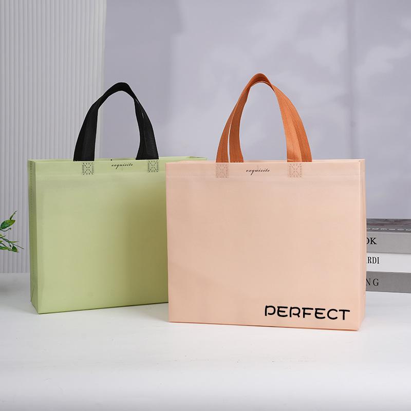 24pcs Reusable Non Woven Gift Bags With Strong Handles For Shopping Party Favor Packaging Business Events And Holiday Present