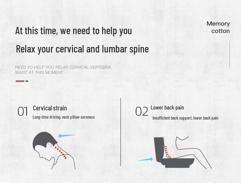 BYD Tang Gen 2 Headrest Neck Pillow & Lumbar Support for Yuan Song Qin E5 F3 Song MAX Cars.