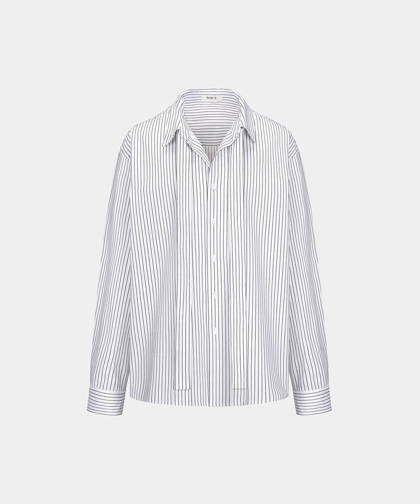 Noiseu 3-Way Scarf Shirt Stripe - Stripe