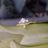 New African popular ring hot sale simple zircon women's wedding hand jewelry