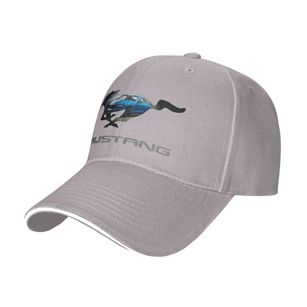 aUnisex  Mustang GT Logo Outdoor Hat Summer  Trucker Cap New Baseball Cap 2024 Golf Hats