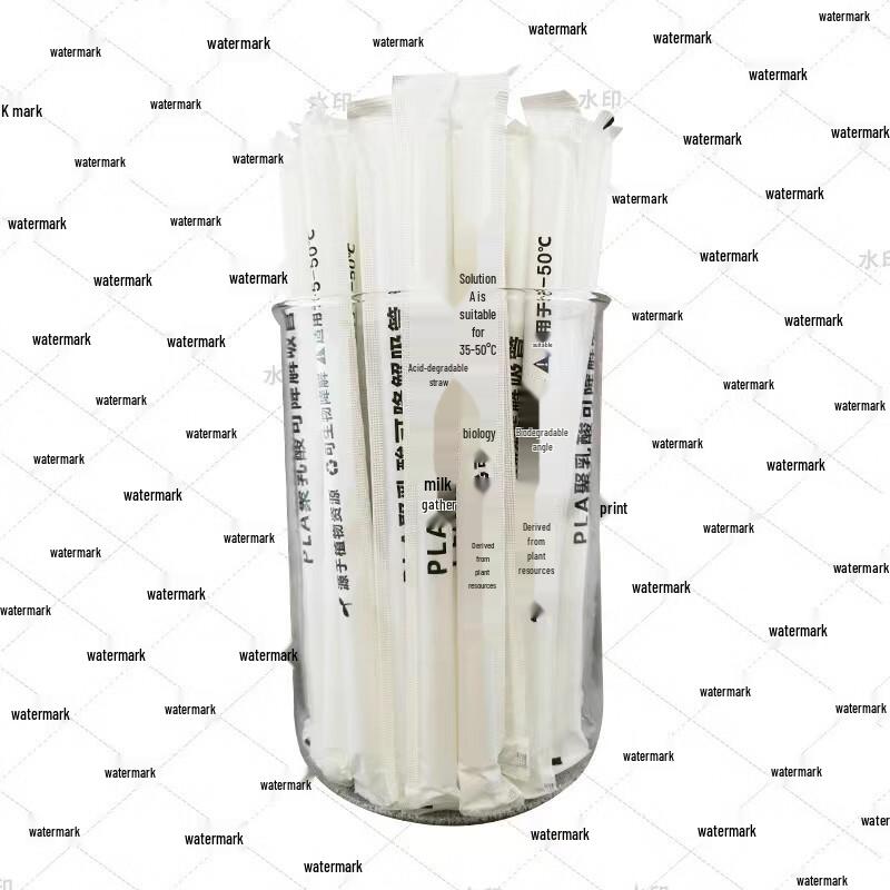Huangyuan PLA Biodegradable Straws 6*190mm