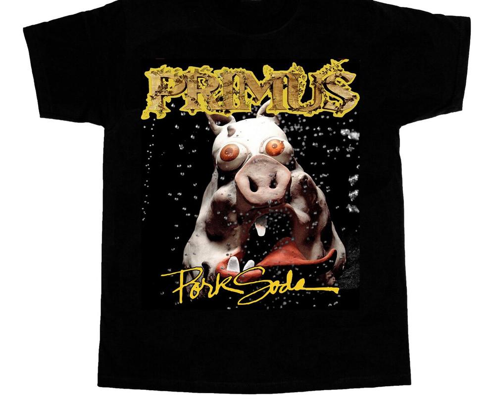 Primus Band Pork Soda Cotton Black S-4XL Men Women Classic T Shirt TT109 Unisex T-Shirt XXXXL