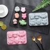 3D Owl Silicone Molds For Cake Gummy Jello Ice Cube Soap Mold Crayon Cake Decoration Soap Molds Silicone Baking Mould
