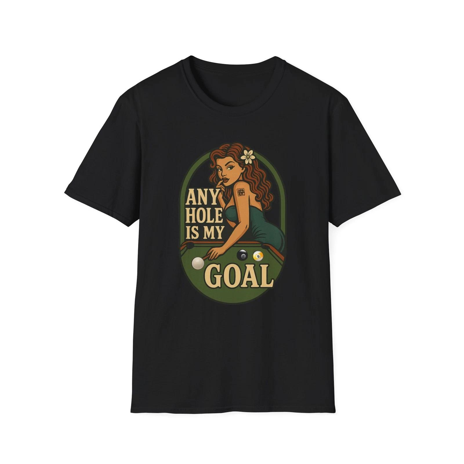 Any Hole Is My Goal Softstyle T-Shirt M