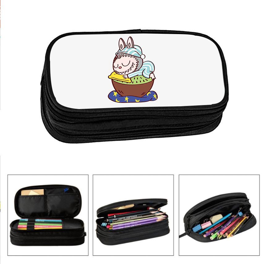 

Cute pencil bag, large-capacity multi-functional stationery box for primary and secondary school students, the pencil bag is a niche pattern.