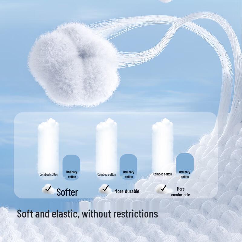 Balabala Girls' Soft Elastic Boxer Briefs 3-Pack