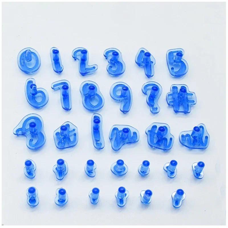 

DIY заглавные и строчные буквы алфавита цифры тиснитель формы для печенья набор инструментов для помадки инструменты для украшения торта