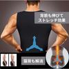 GrowGem Sauna Diet Sauna Abdominal Muscle Sauna Suit, Suit, Sportswear, Vest, Training, Shirt, Sweat-Reducing (M)