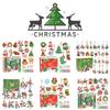 Colorful Acrylic Christmas Gift Blind Box Diy Diamond Painting Keychain Set 15 Pieces