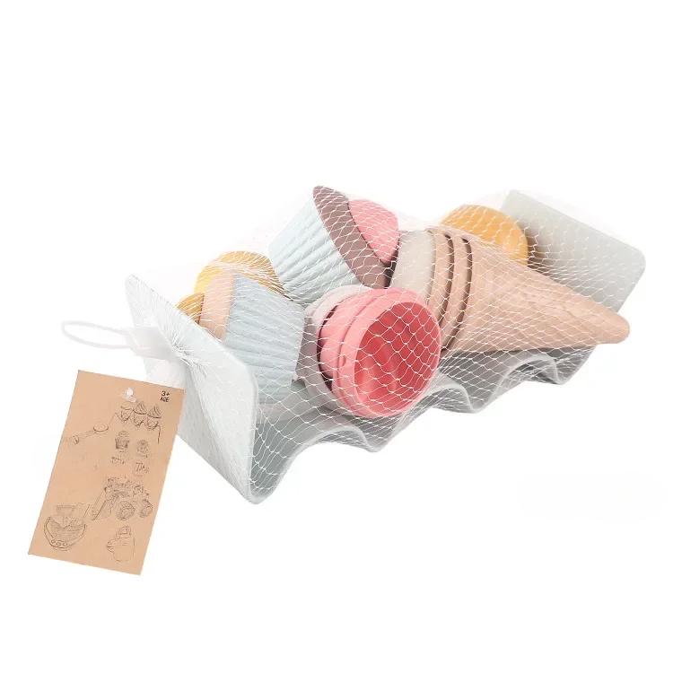 Children Play Home DIY Simulation Ice Cream Model Toy Wheat Straw Toy Cake Gourmet Wheat Straw Toy