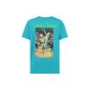 Off-White C/O Virgil Abloh Ss20 Skull Print Short Sleeve T-Shirt With Standard Fit Men Tops Blue OMAA027R201850143988