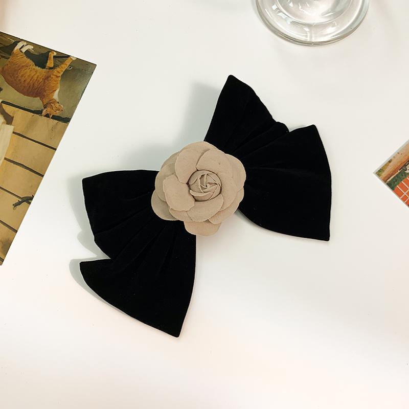 

Заколка-бабочка Сладкий цветок Высокий хвост Зажим-краб Женская мода Бант Заколка для волос Барретт Аксессуары для волос для девочек