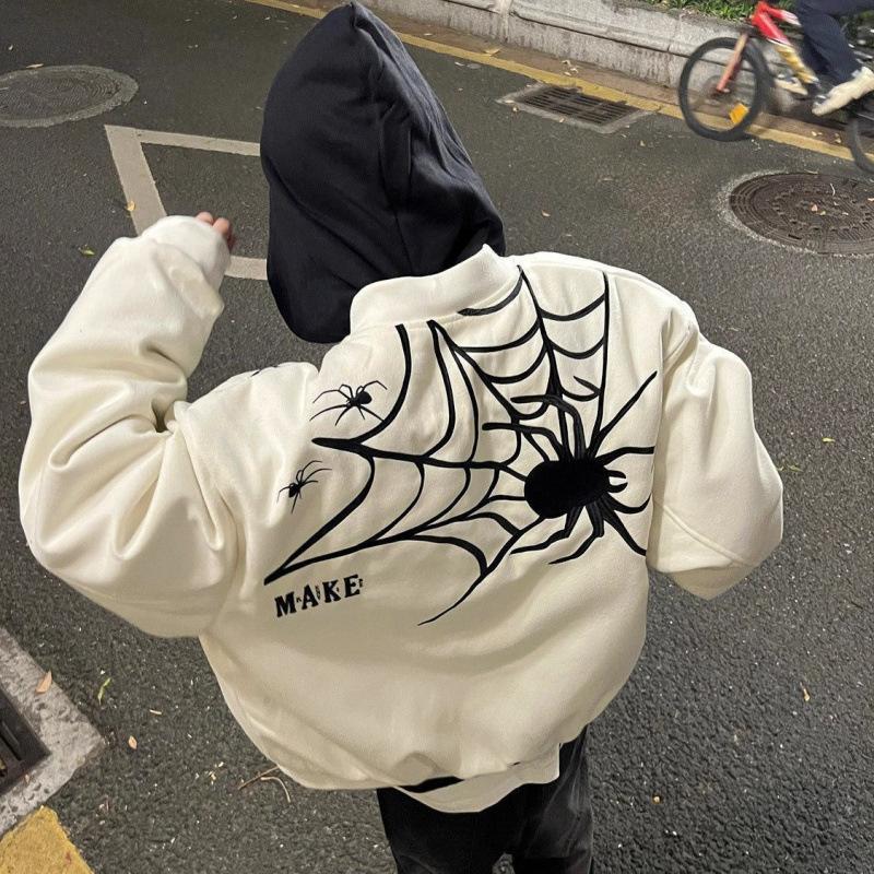 

Бейсбольная униформа куртка вышитая бейсбольная весна и осень новая мужская и женская свободная пара универсальная куртка куртка 5XL