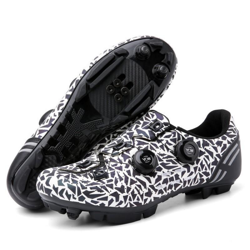 Reflective Color-Changing Cycling Shoes Road MTB Use Anti-Slip Shock Absorption Unisex Bike Lock