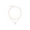 Swarovski Cattitude Moonlight Cat Double-Sided Necklace Women necklace Rose-Gold 5566726