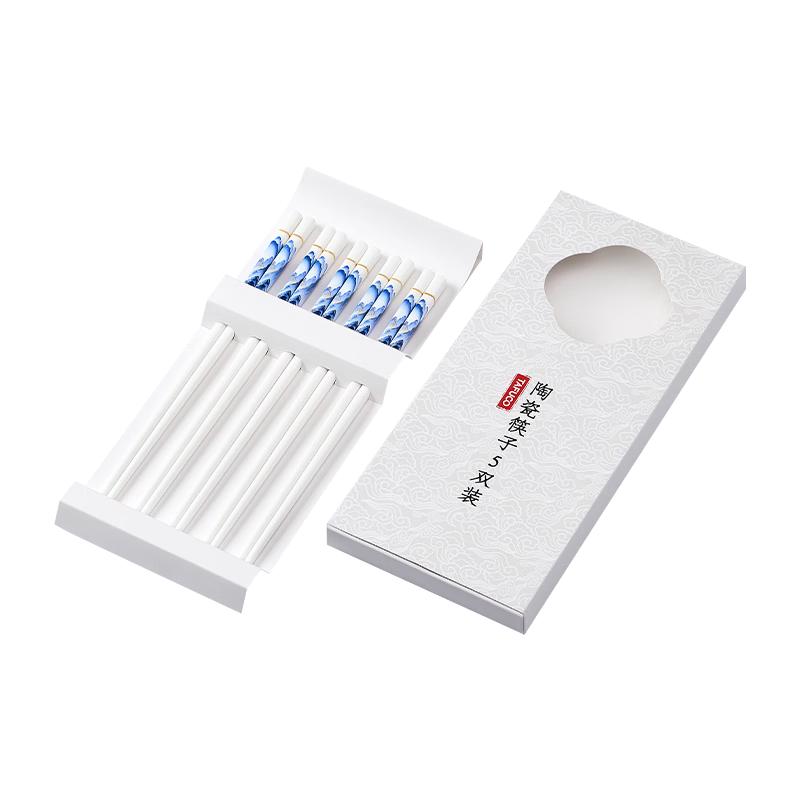 TAFUCO Ceramic Chopsticks 5-Pair Set