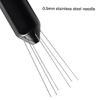 Multipurpose Retractable Stainless Steel Coffee Sprinkler for Travel and Home Espresso Coffee Stirrer With Base