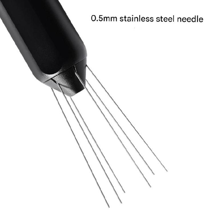Multipurpose Retractable Stainless Steel Coffee Sprinkler for Travel and Home Espresso Coffee Stirrer With Base