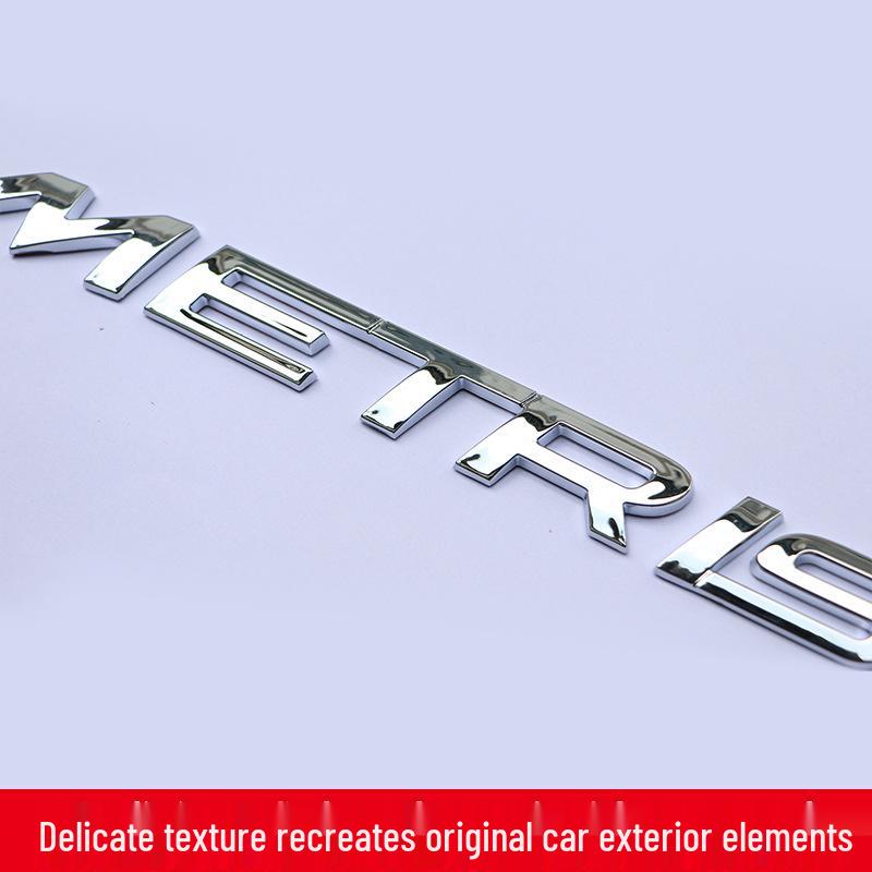 V-Class Metris Tailgate Emblem: Personalized English Car Sticker