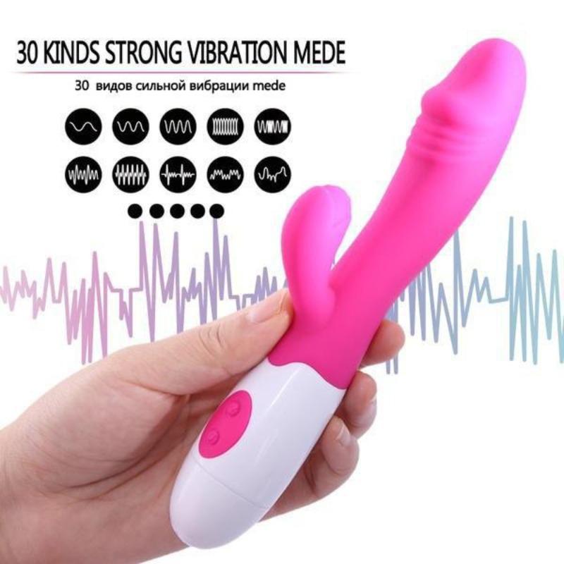 1 Stück Dildo-Vibrator aus Silikon für Frauen, multifunktionaler Dildo-Vibrator für G-Punkt und Klitoris, wiederaufladbar und sehr leise, Sexspielzeug für Frauen