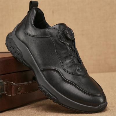 Herren Echtleder Freizeit-Sneaker Atmungsaktive Laufschuhe Leichte Bequeme Sportschuhe Modische Sport-Outdoor-Flats