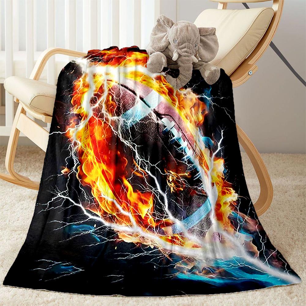 Dallas Cowboys Helmet Blankets Are Suitable for Living Rooms, Bedrooms, Camping, and Other Places, Making Them an Ideal Choice for Gifts.