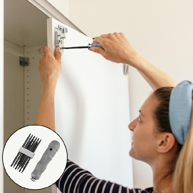 13 In 1 Extendable Double Head Magnetic Screwdriver for Quick Fixes In Electronics and Outdoor Emergency Repairs Tools