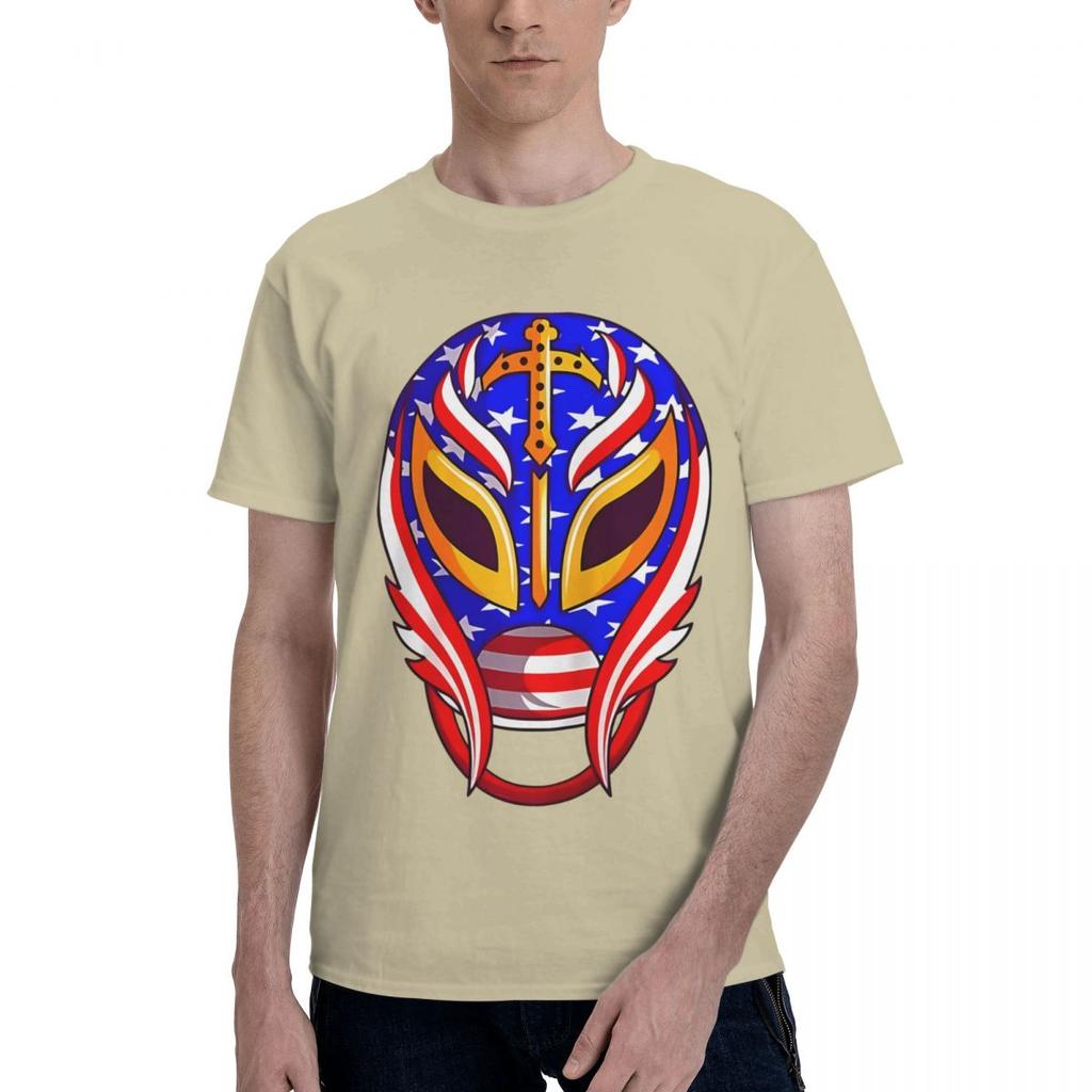 Mexican Wrestling Mask 100 Cotton Casual Breathable Confortable TShirt New In Tops And TShirts Clothes Men