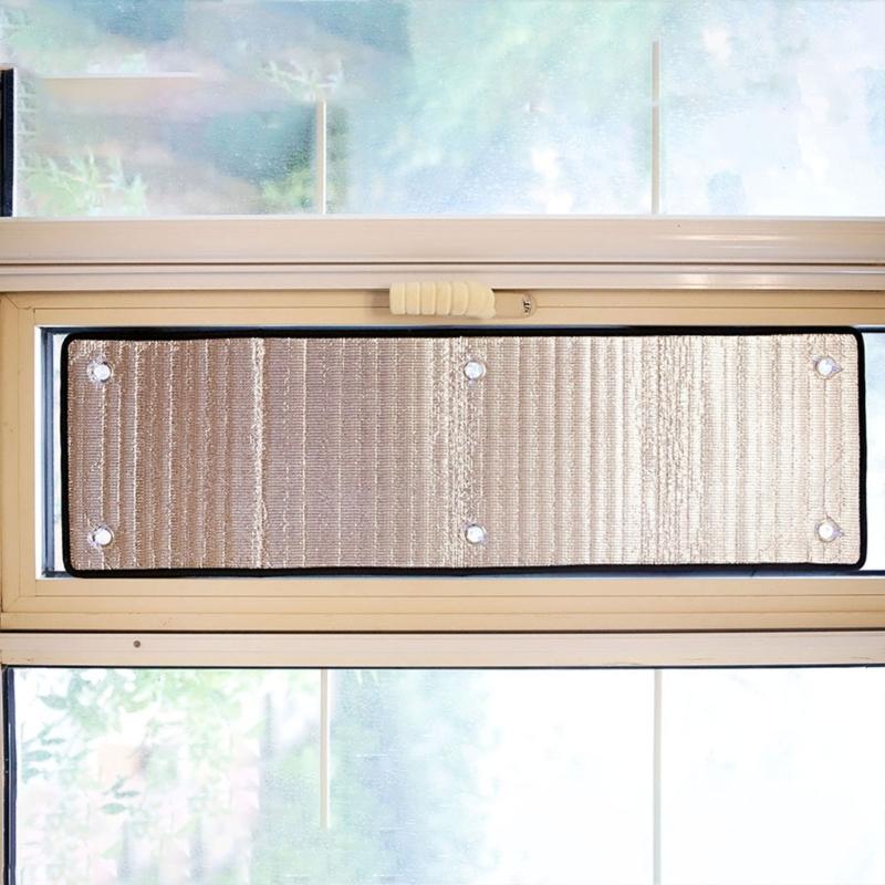 Wärmedämmende Fensterfolie Aluminiumfolie Konstruktion Sonnenschutz Verbessert die Privatsphäre Wohn- und Gewerbegebrauch