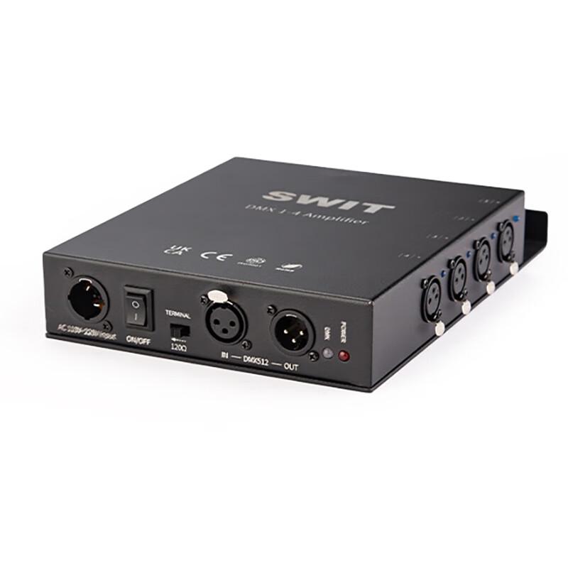 SWIT SA-D34 4-Channel DMX512 Signal Distributor