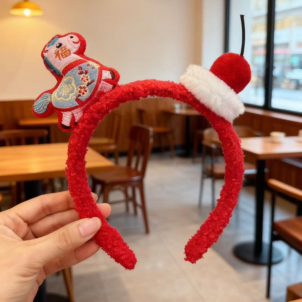 1pc New Year Headbands for The Year of Horse,Festive Hair Additions Featuring The Zodiac Sign of Horse,Decoration for New Year