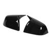 Side Rearview Mirror Cover High Glossy Door Exterior Wing Mirror   Replacement for     2020 to 2023