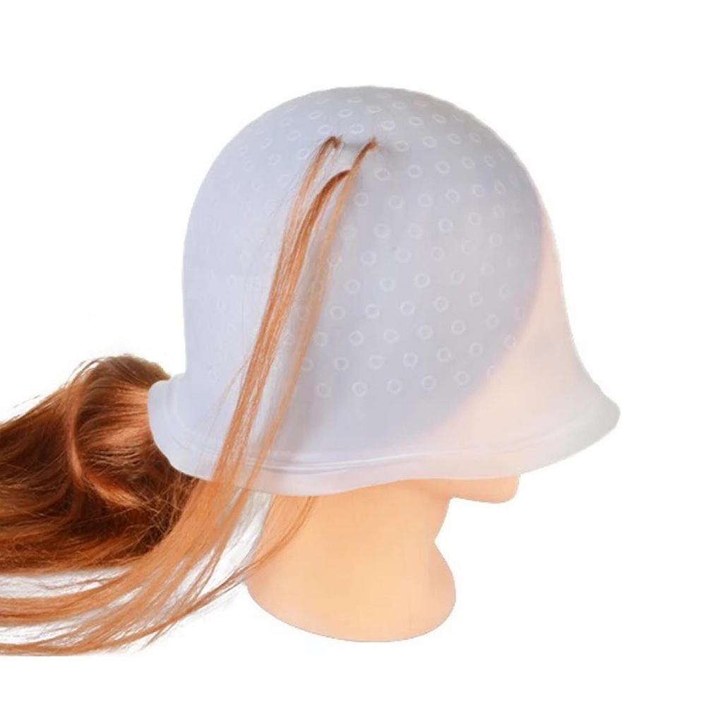 2xHighlighting Cap Adjustable Professional Hairdressing Tools Coloring Hat Dyeing