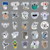 50 Cartoon Niedlich Ins Stil Koala Doodle Dekorative Trolley Box Roller Auto Aufkleber
