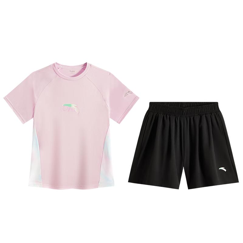 Anta Kids Girls' Quick-Dry Summer Sportswear Set