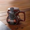 Gitarren-Wasserbecher Kreative Keramik-Kaffeetassen Lustige Geschenk-Tasse Hohe Temperatur Exquisit High-End Wohnkultur Tassenbecher Mit Deckel