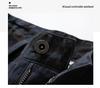 Men's Camouflage Multi-Pocket Elastic Cuff Overalls W9032