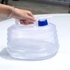 Modern Minimalist Portable Folding Water Bag For Car Use Acrylic Pe 5l 10l 15l