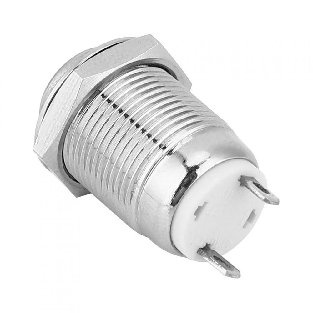 12mm Round Metal Push Button Switch Momentary Power Reset