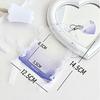 Cute PVC Photo Card Holder Transparent Glitter Kpop Idol Photo Sleeves Lace Tie Protective Display Sleeves Girls Gift