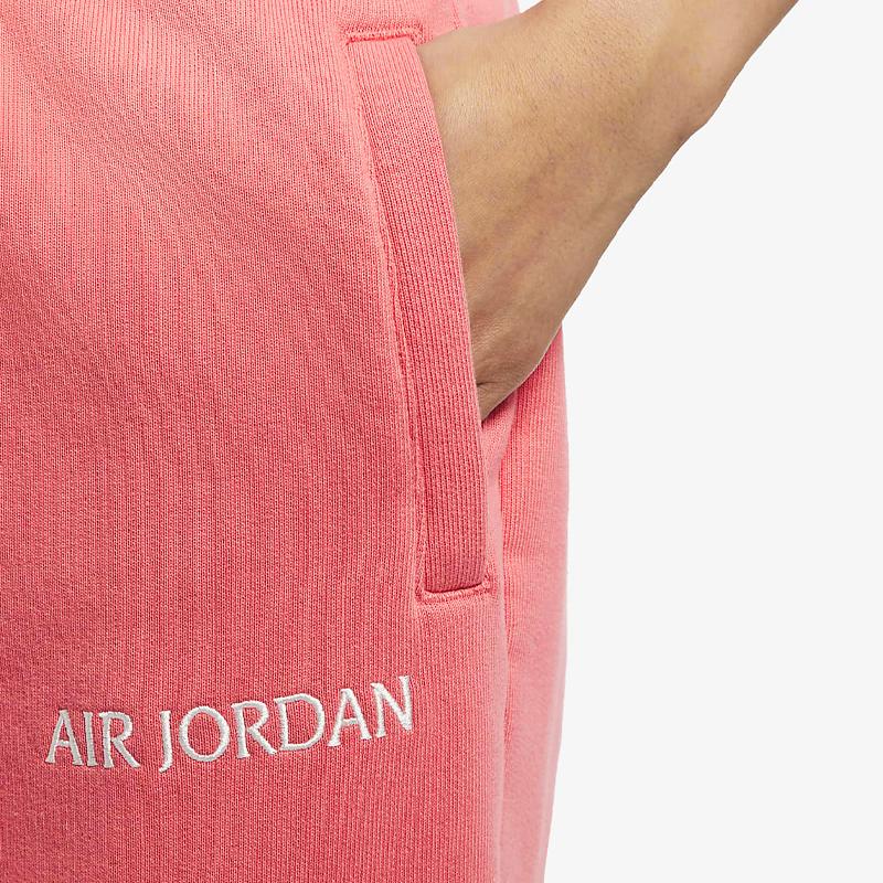 Jordan Solid Color Sport Sweatpants Women Bottoms Pink DQ4652-603