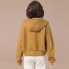 Versatile Hooded Sweatshirt for Women, Fashionable Short Zip Jacket Outfits