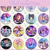 Demon Kpop Hunters Badge Character Pattern Anime Merchandise Fashion Fans Gift