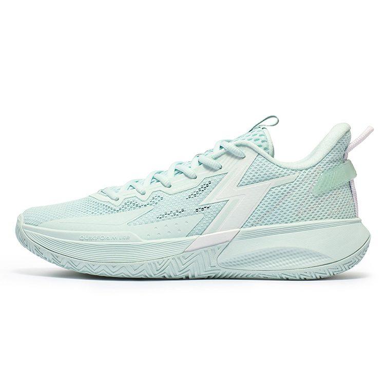 361 Big3 Team Niedrige Basketballschuhe Herren Grün 672411123-3
