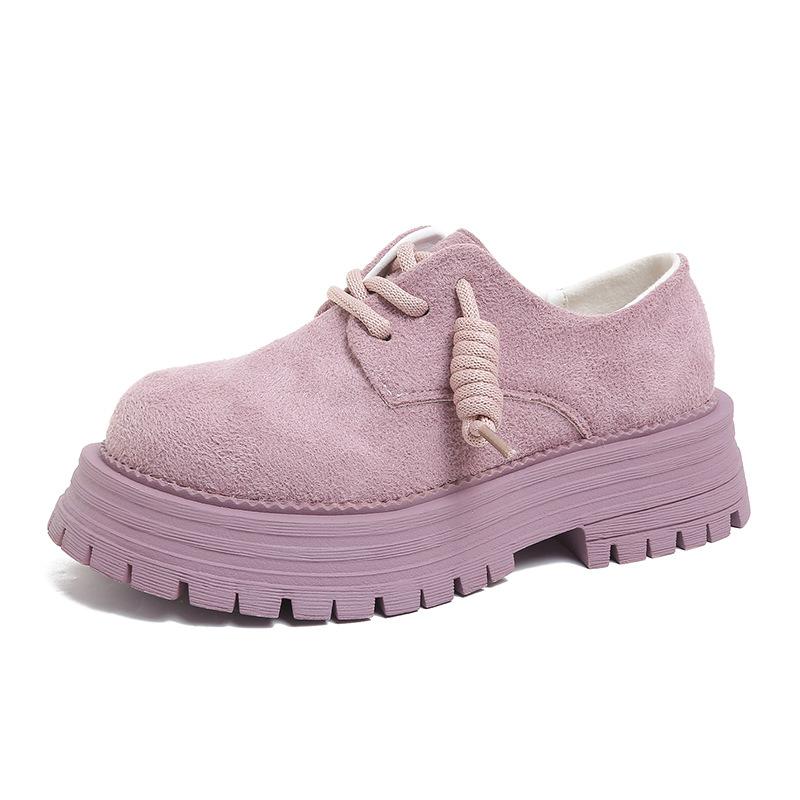 

Women s thick bottom soft elastic heightening comfortable new not tired feet shoes slip on sports leisure board shoes 35 фуксія