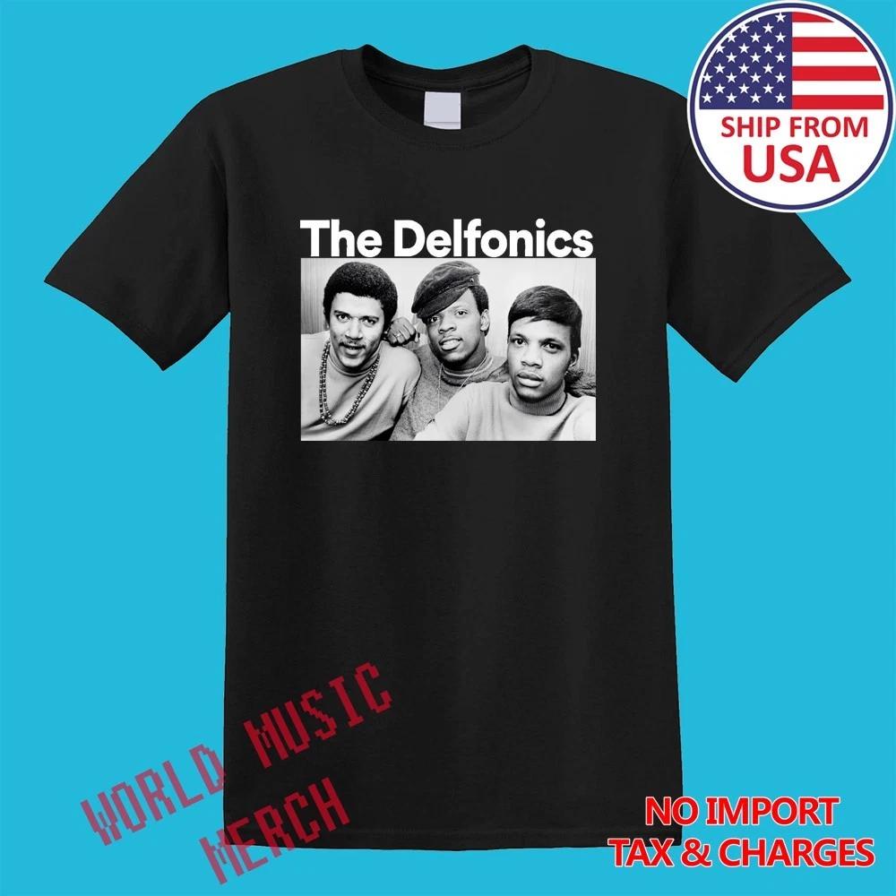 The Delfonics Men s Black Size S-5XL S