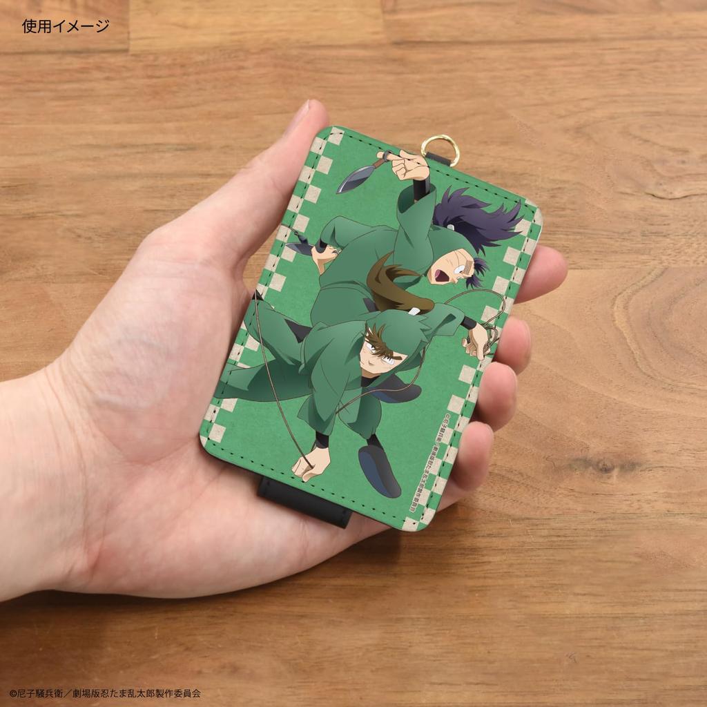 Gourmandise Nintama Rantaro the Movie IC Card Case Nintama Rantaro the Movie IC Card Case Choji Nakazaike Kohei Nanamatsu & BNR-02D