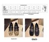 Spring 2025 Women's Flat Suede Mary Jane Moccasins with Soft Sole