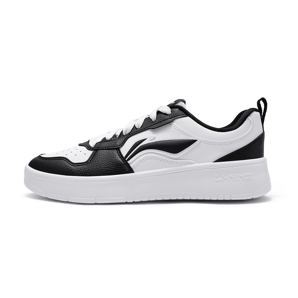 Li Ning Chuyun Comfortable Fashion Versatile Wrap Durable Breathable Low-Top Skate Shoes Men sneaker Black White AGCV189-1